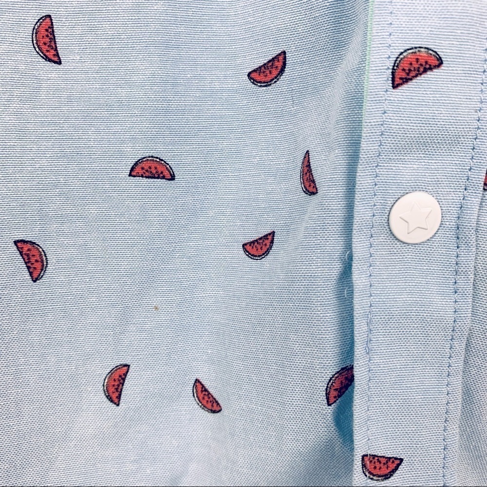 Sovereign Code Watermelon Mens Button Down - Picture 4 of 9